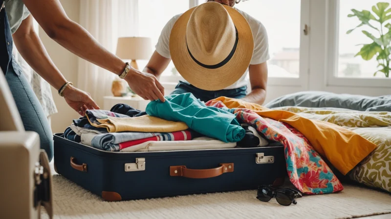 Préparez votre valise avec style pour les vacances d&rsquo;été