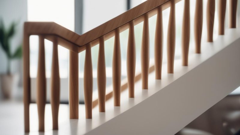 Balustrade bois design : idées pour sublimer votre escalier