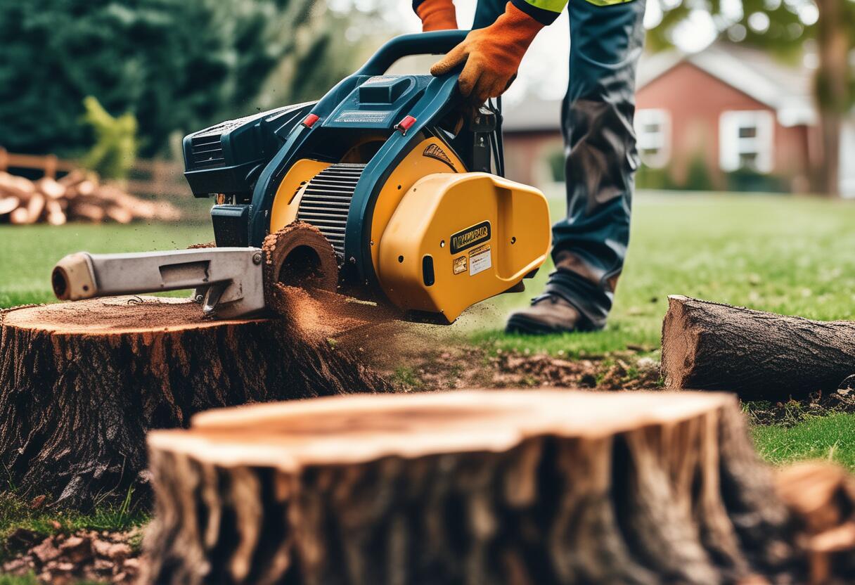 Enlever les souches d arbres sans effort: méthodes et conseils