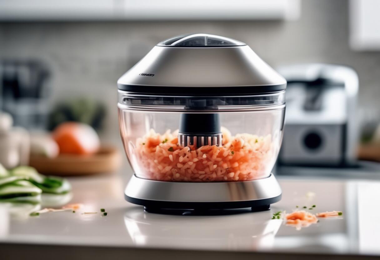 Découvrez comment utiliser un mini hachoir professionnel en cuisine