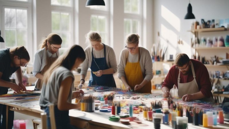 Ateliers créatifs pour enfants : idées et animations à découvrir