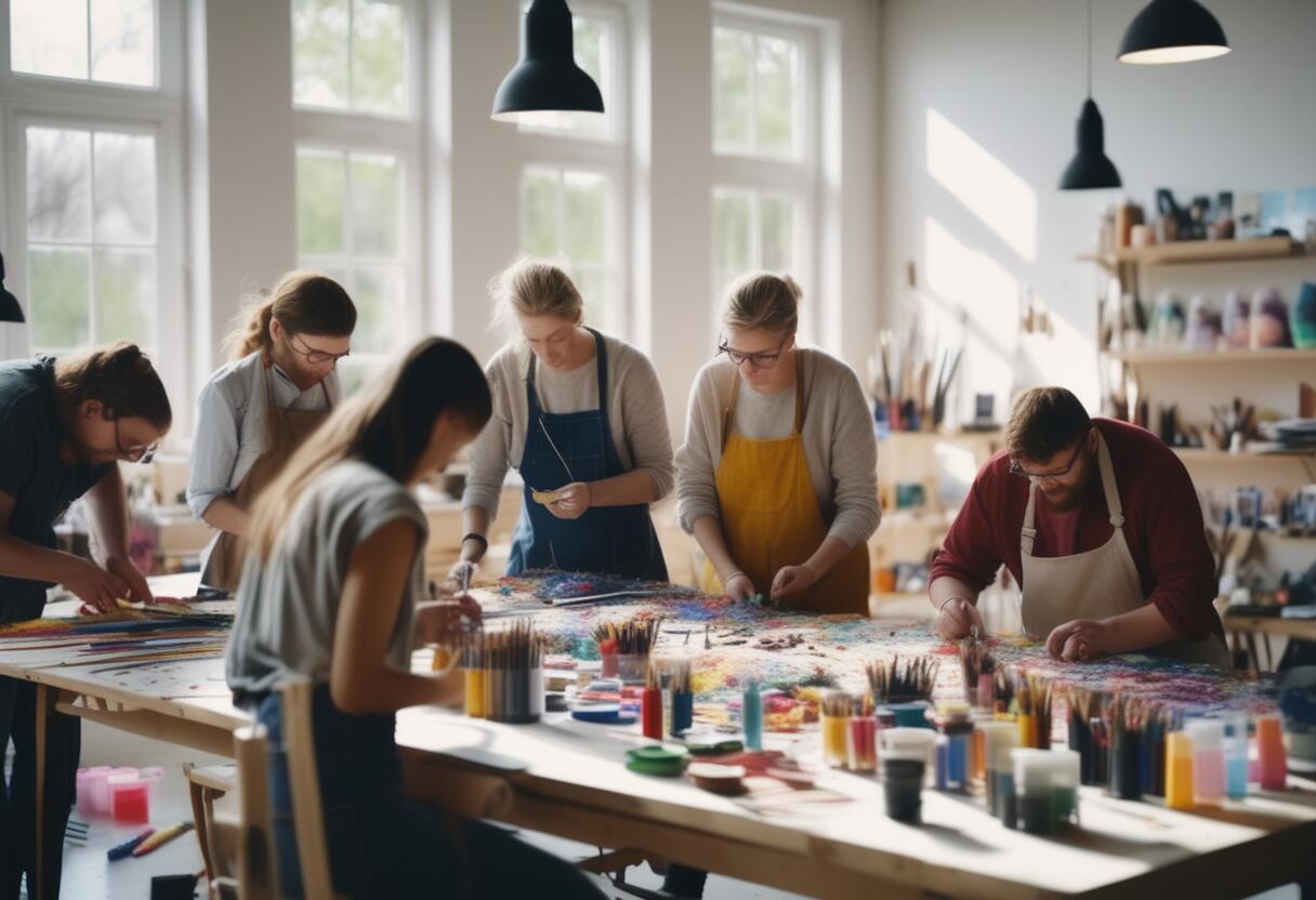 Ateliers créatifs pour enfants : idées et animations à découvrir