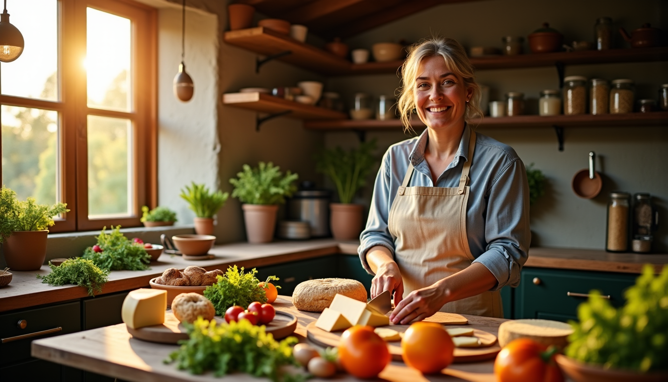 L&rsquo;art de vivre : fusion entre maison et saveurs authentiques