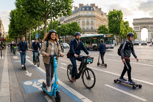 Avenir de la voiture face à la micro-mobilité urbaine