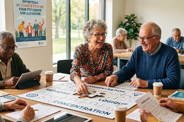 Stimuler son esprit pour préserver son indépendance au quotidien