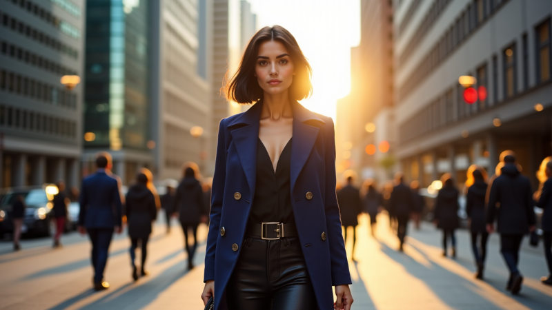 L&rsquo;élégance moderne redéfinit le quotidien urbain