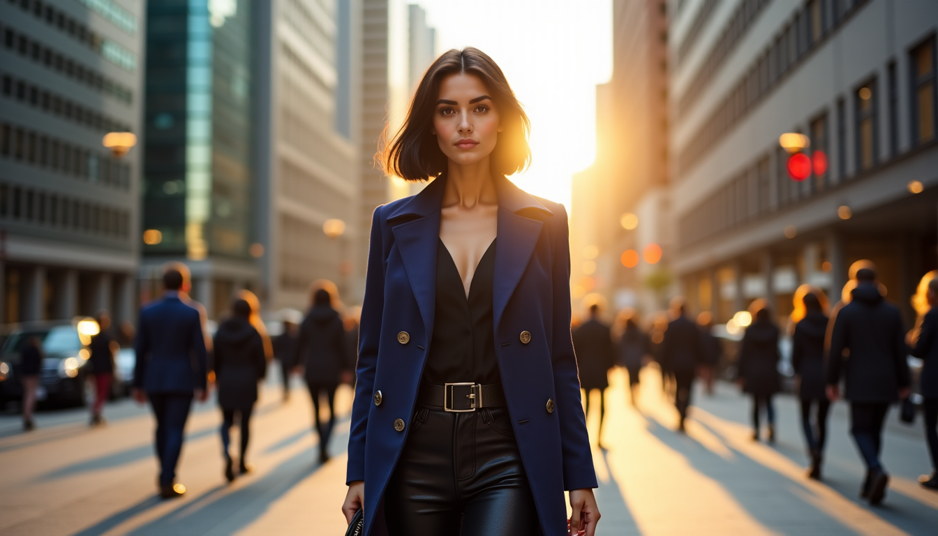 L&rsquo;élégance moderne redéfinit le quotidien urbain