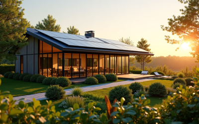 Vivez durablement : adoptez une maison écologique innovante