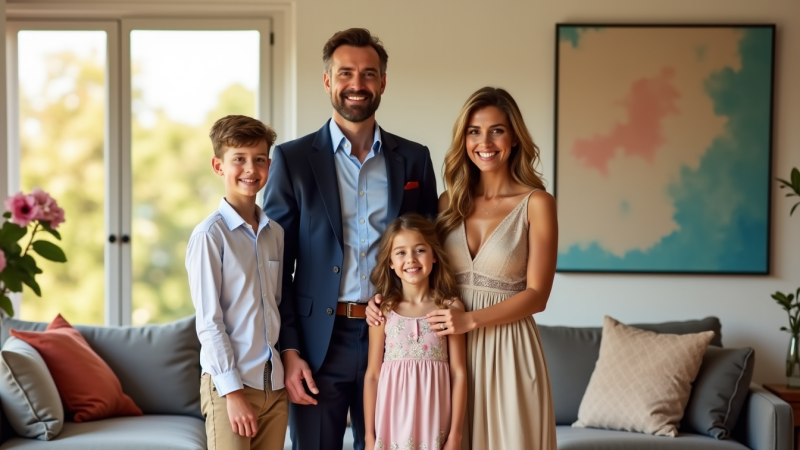 Secrets de style pour une famille unie et élégante
