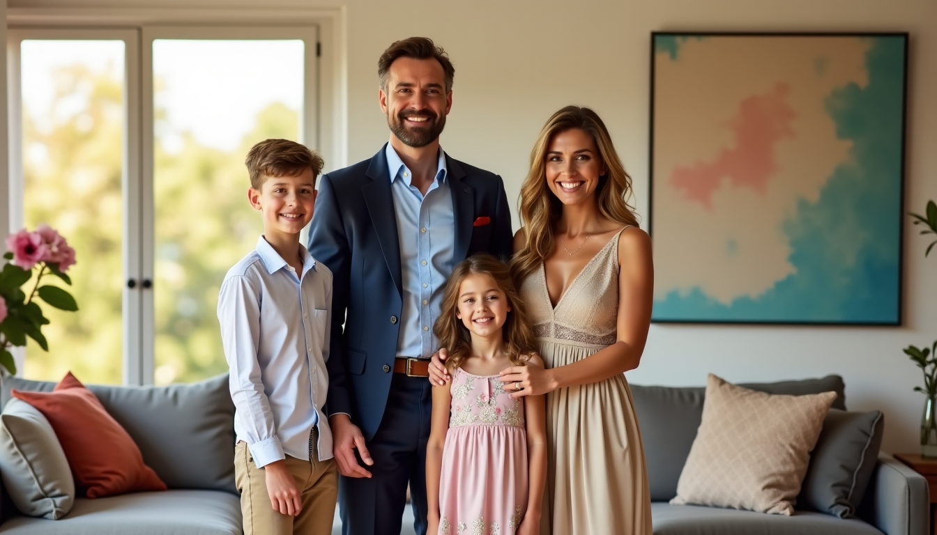 Secrets de style pour une famille unie et élégante