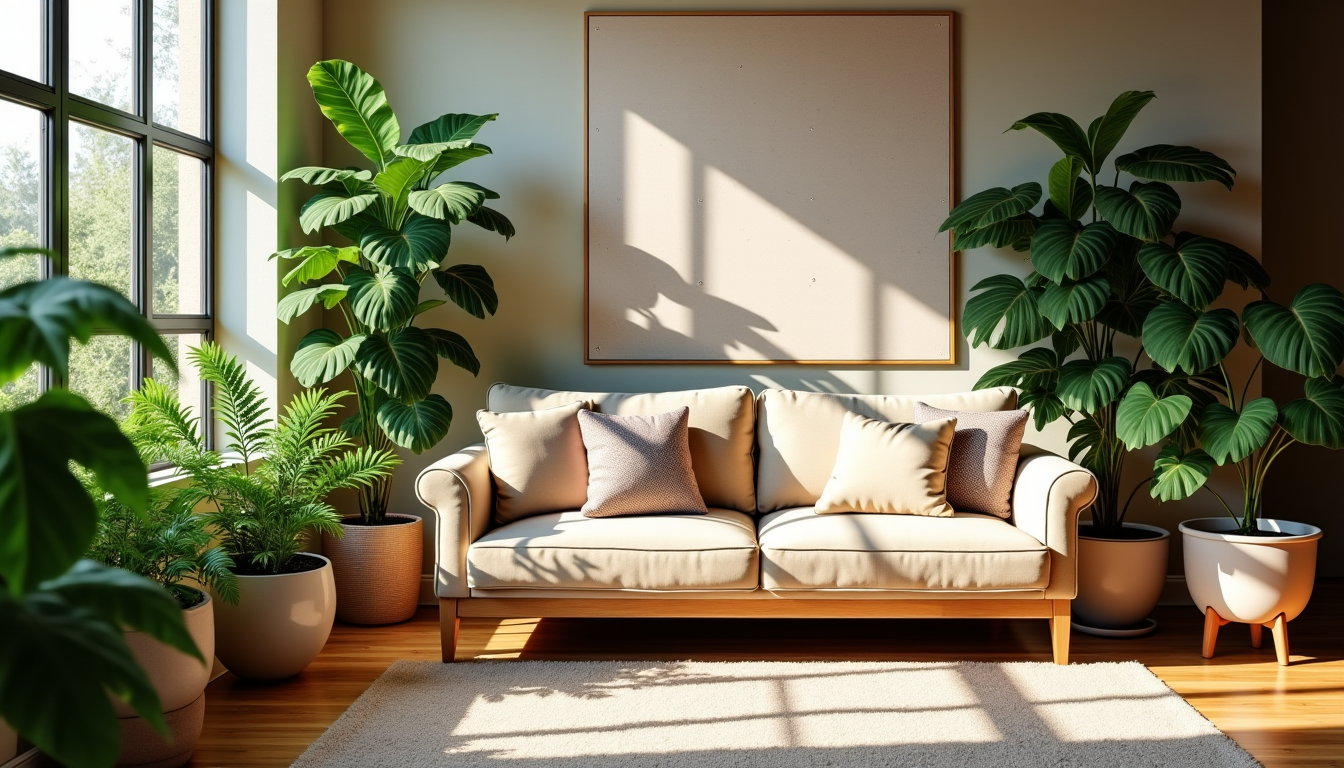 Éclairez votre espace avec des plantes d&rsquo;intérieur élégantes