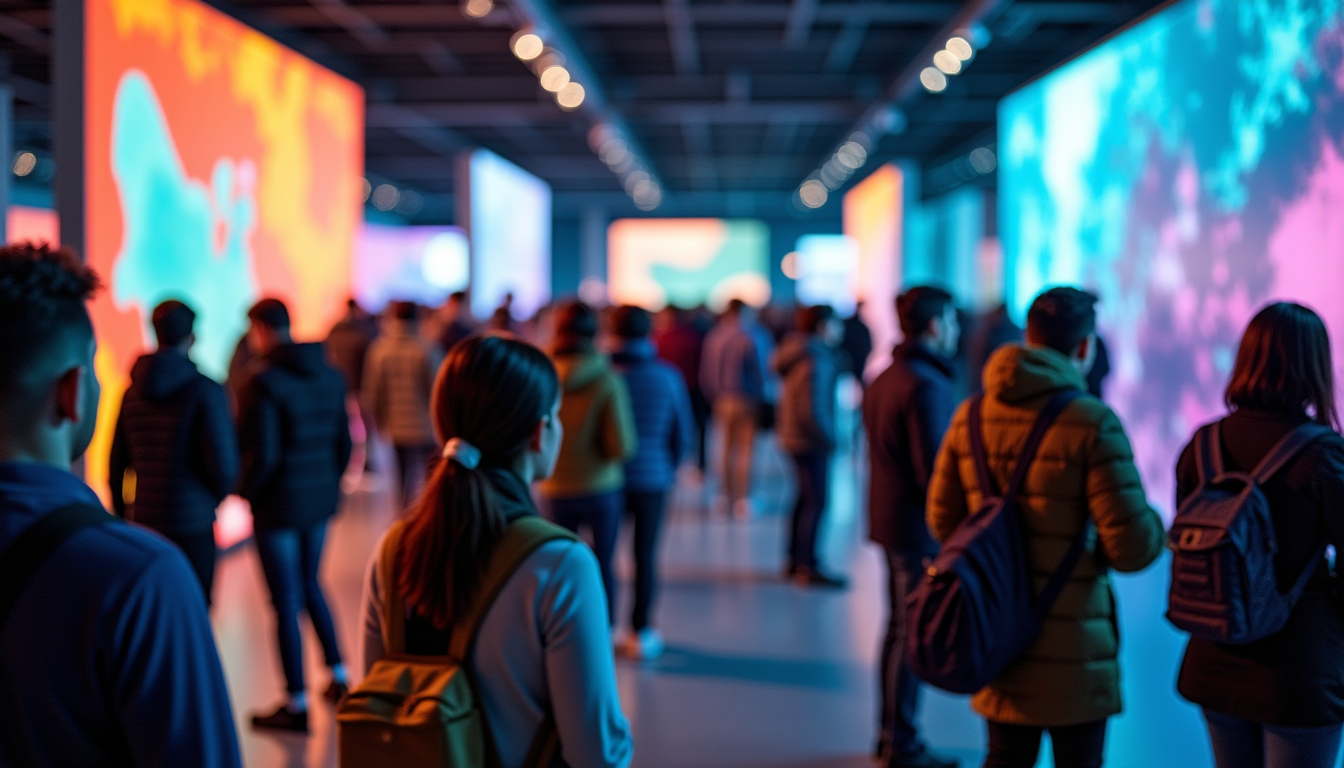 L&rsquo;événement culturel : art et technologie se rencontrent