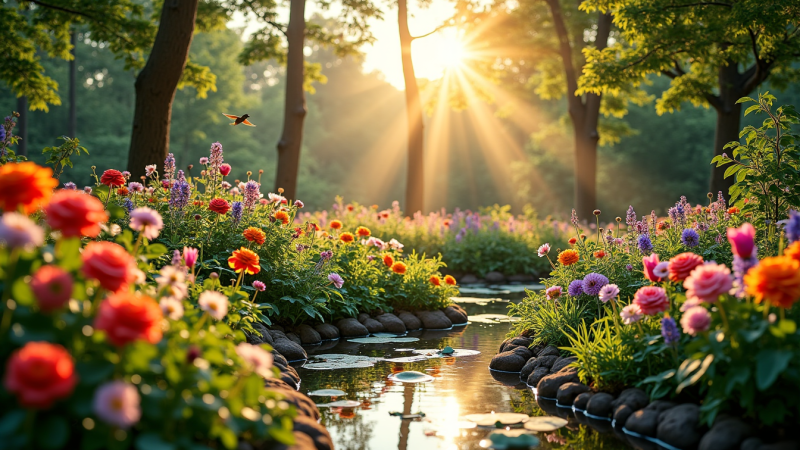Cultivez un paradis écologique dans votre jardin