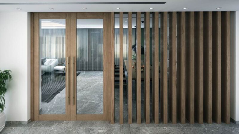 Combien de panneaux coulissants pour fermer un plateau de 80 m²